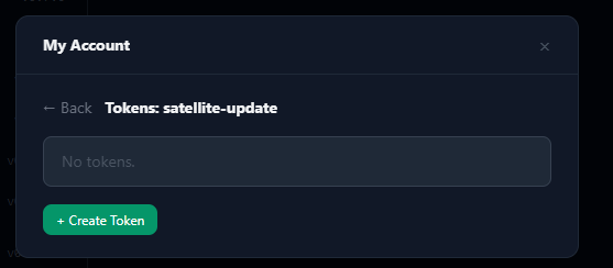 Tokenverwaltung eines Service Accounts ohne Token